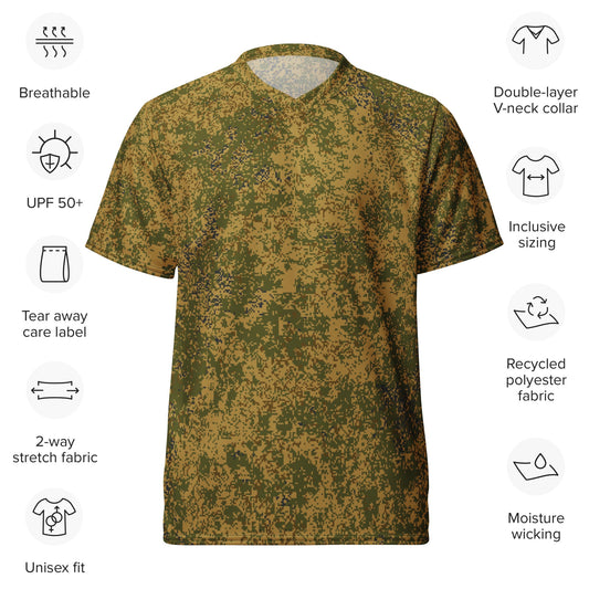 Russian Digital EMR Arid CAMO unisex sports jersey - Sports Jerseys