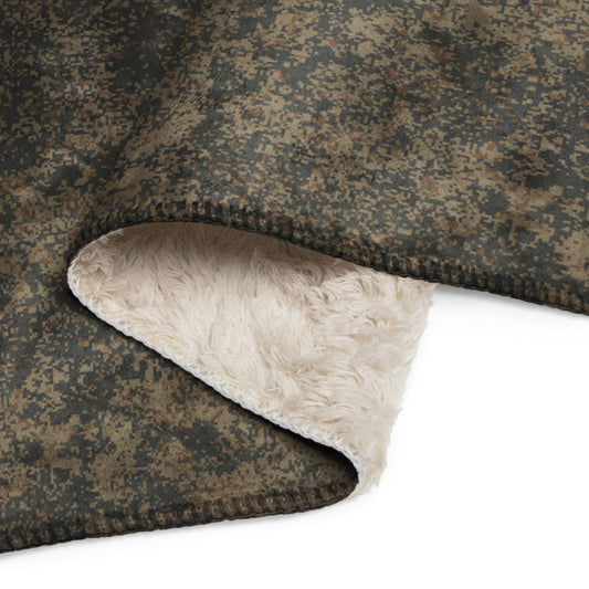 Russian Digital EMR Mountain CAMO Sherpa Blanket