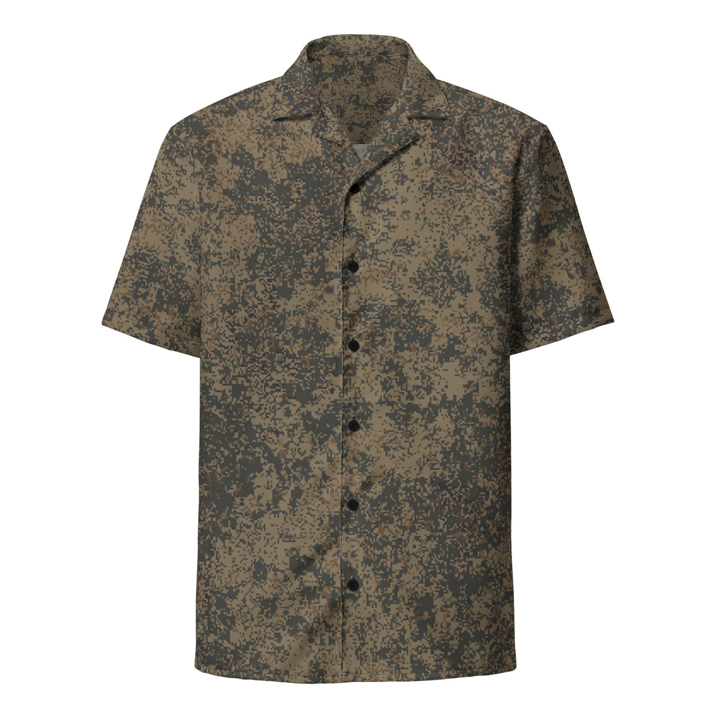 Russian Digital EMR Mountain CAMO Unisex Short-Sleeve Button Shirt