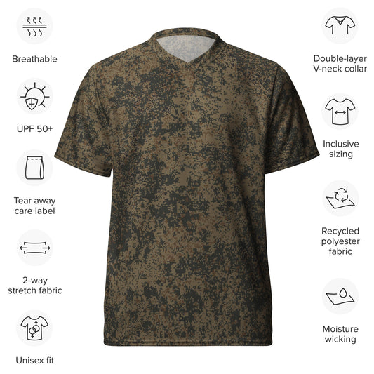 Russian Digital EMR Mountain CAMO Unisex Sports Jersey