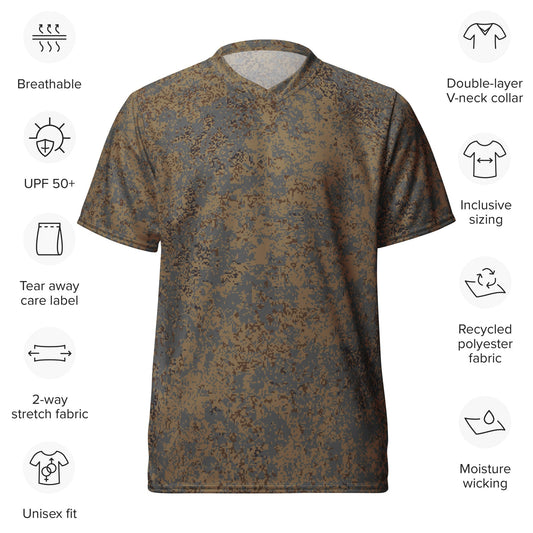 Russian Digital EMR Winter Grey CAMO Unisex Sports Jersey