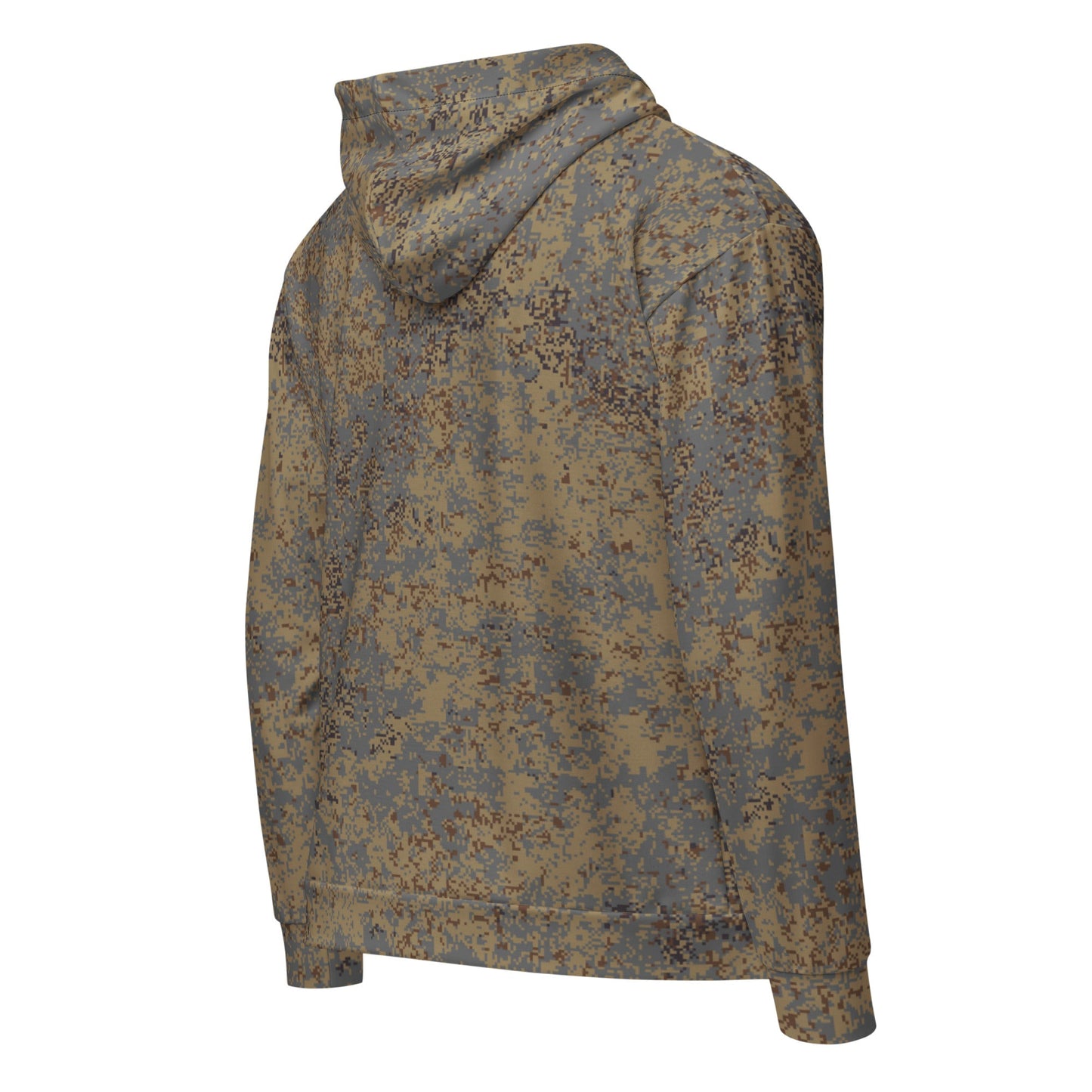 Russian Digital EMR Winter Grey CAMO Unisex Zip Hoodie