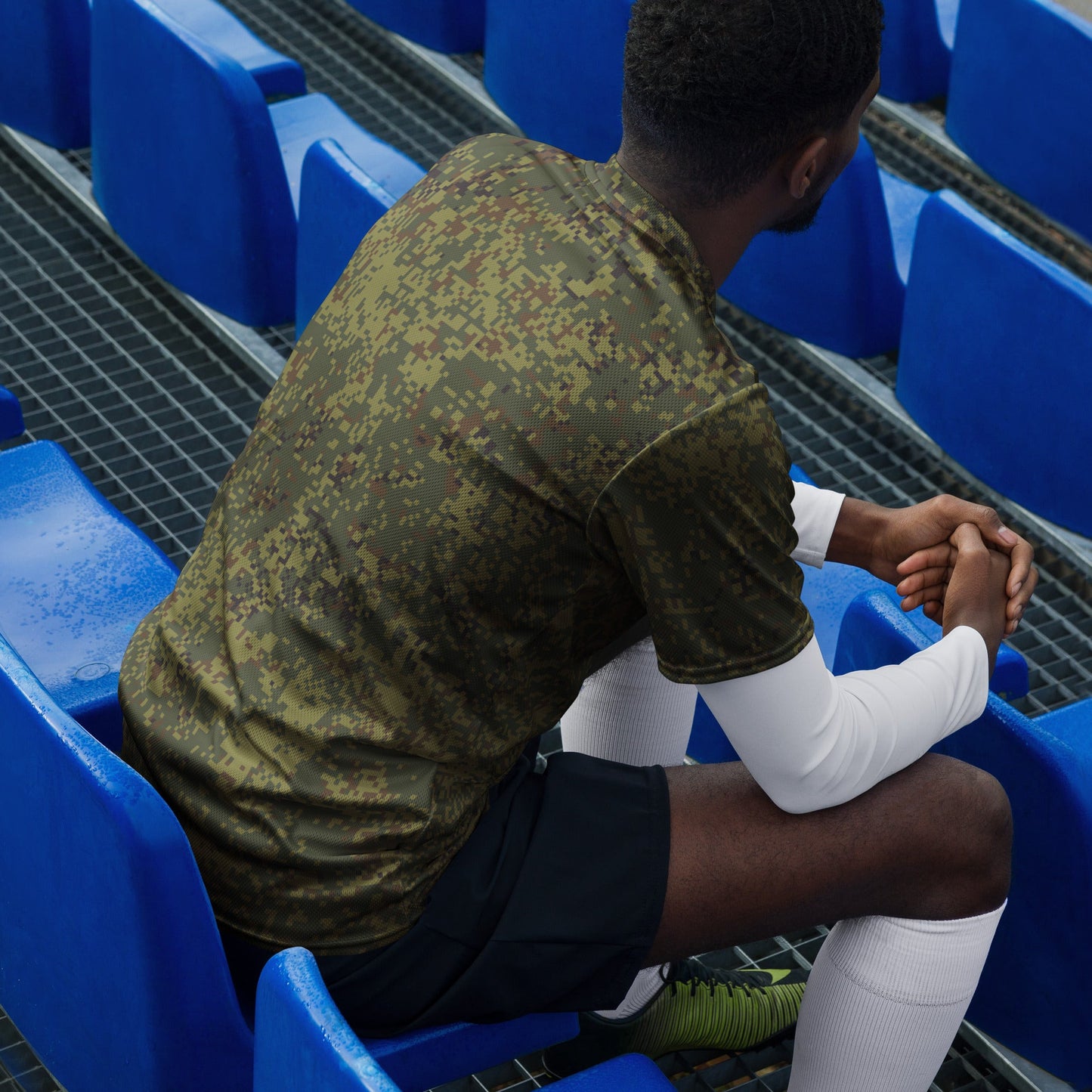 Russian Digital EMR Woodland CAMO unisex sports jersey Sports Jerseys