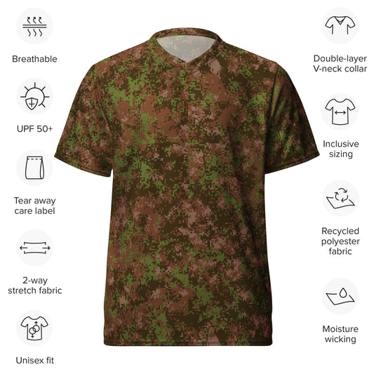 Russian Digital Spectre Autumn CAMO unisex sports jersey Sports Jerseys