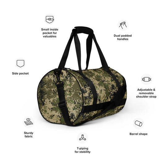 Russian Digital Spectre SKVO CAMO gym bag - Gym Bags