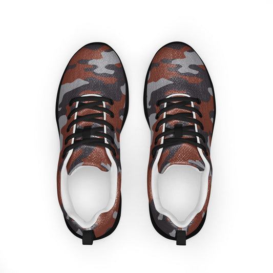 Russian Flora Red CAMO Mens Athletic Shoes