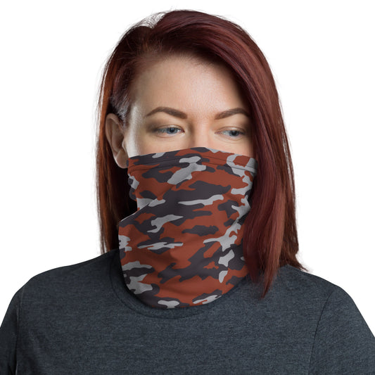 Russian Flora Red CAMO Neck Gaiter