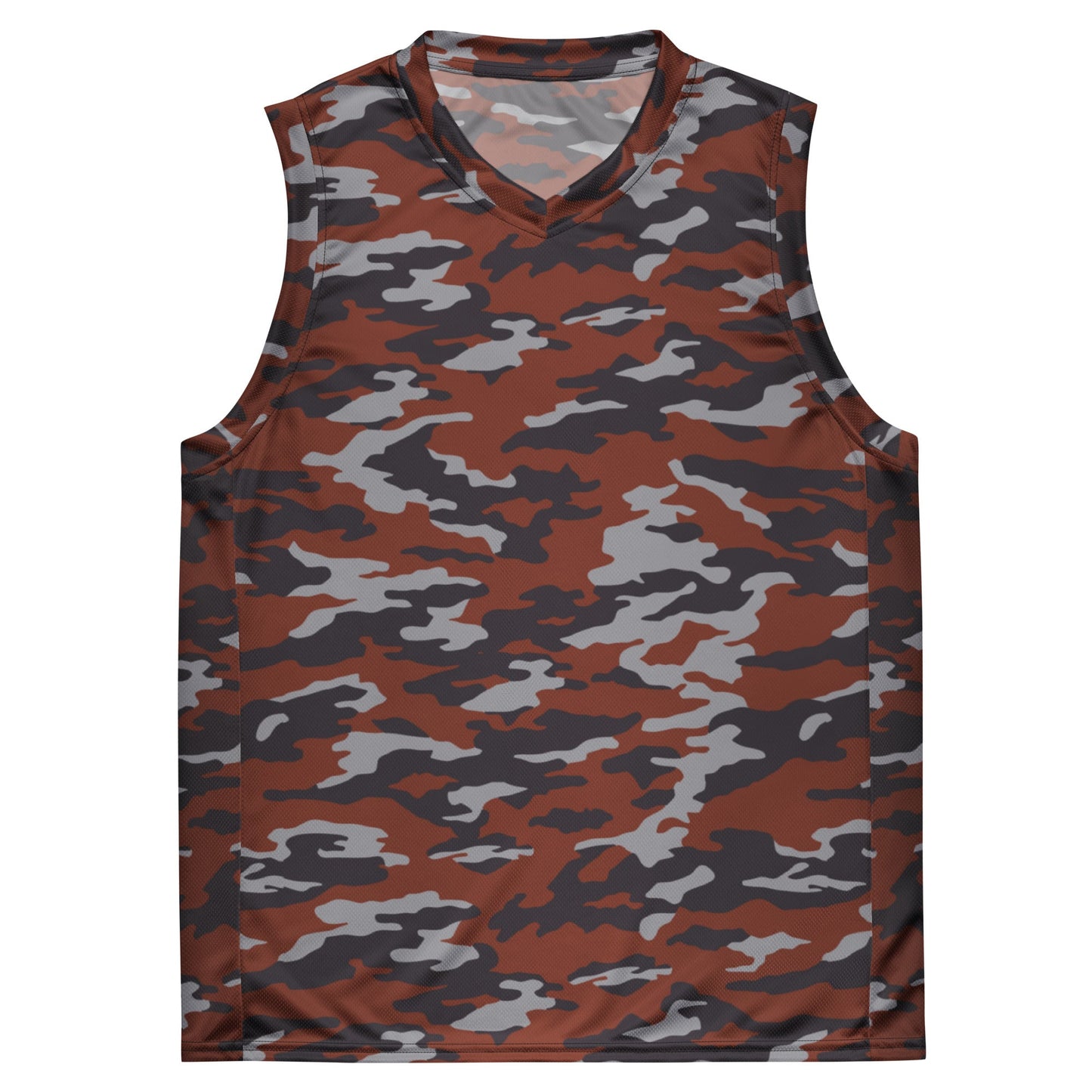 Russian Flora Red CAMO Unisex Basketball Jersey