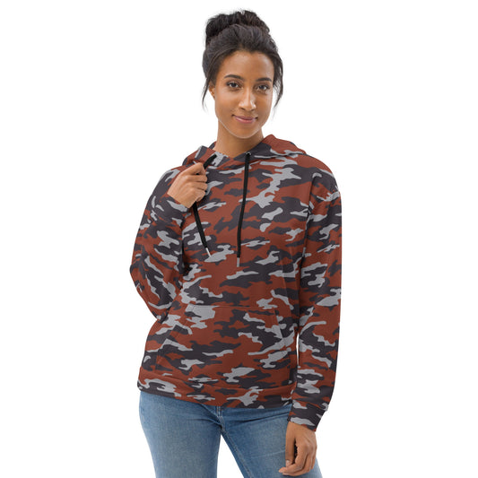 Russian Flora Red CAMO Unisex Hoodie