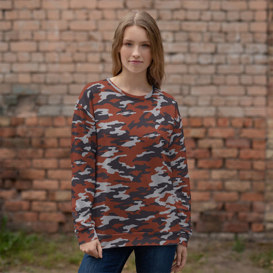 Russian Flora Red CAMO Unisex Sweatshirt