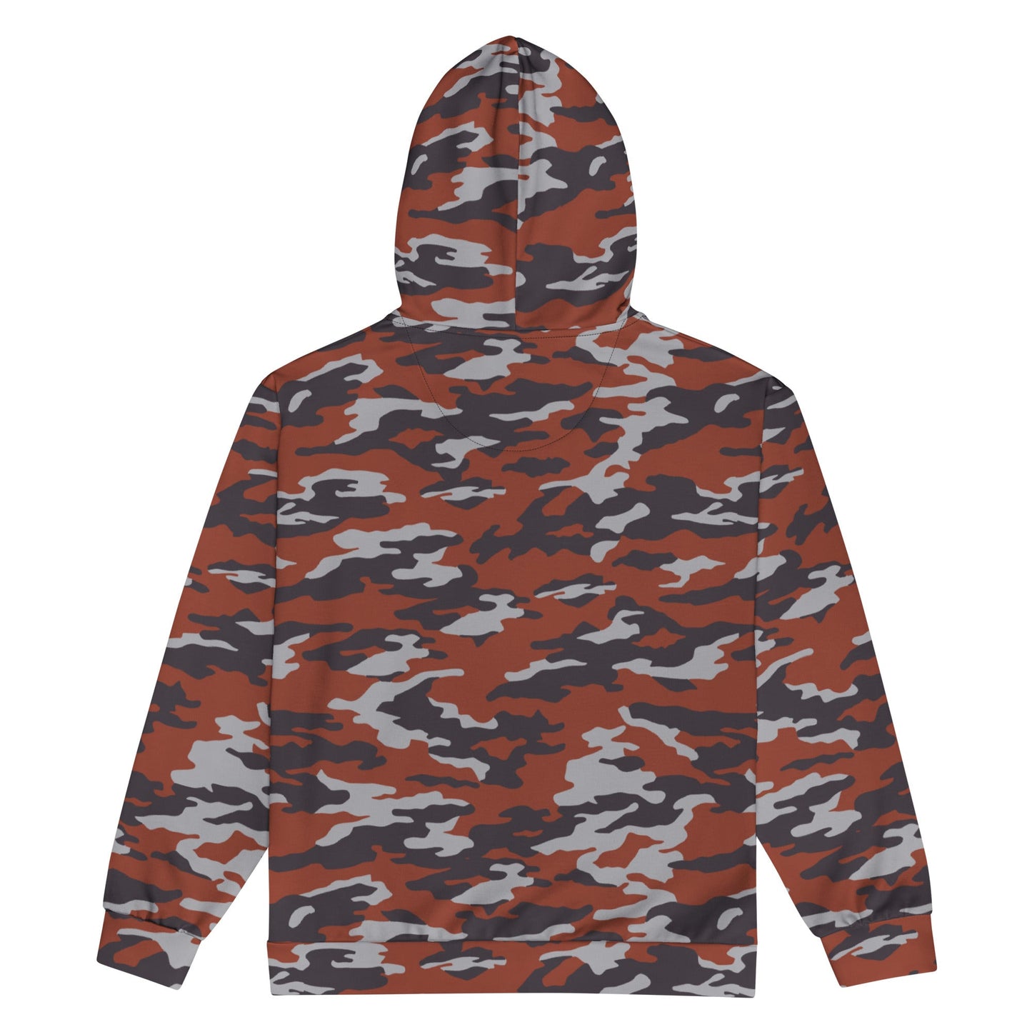 Russian Flora Red CAMO Unisex Zip Hoodie