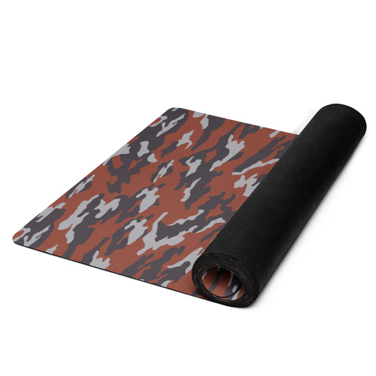 Russian Flora Red CAMO Yoga Mat
