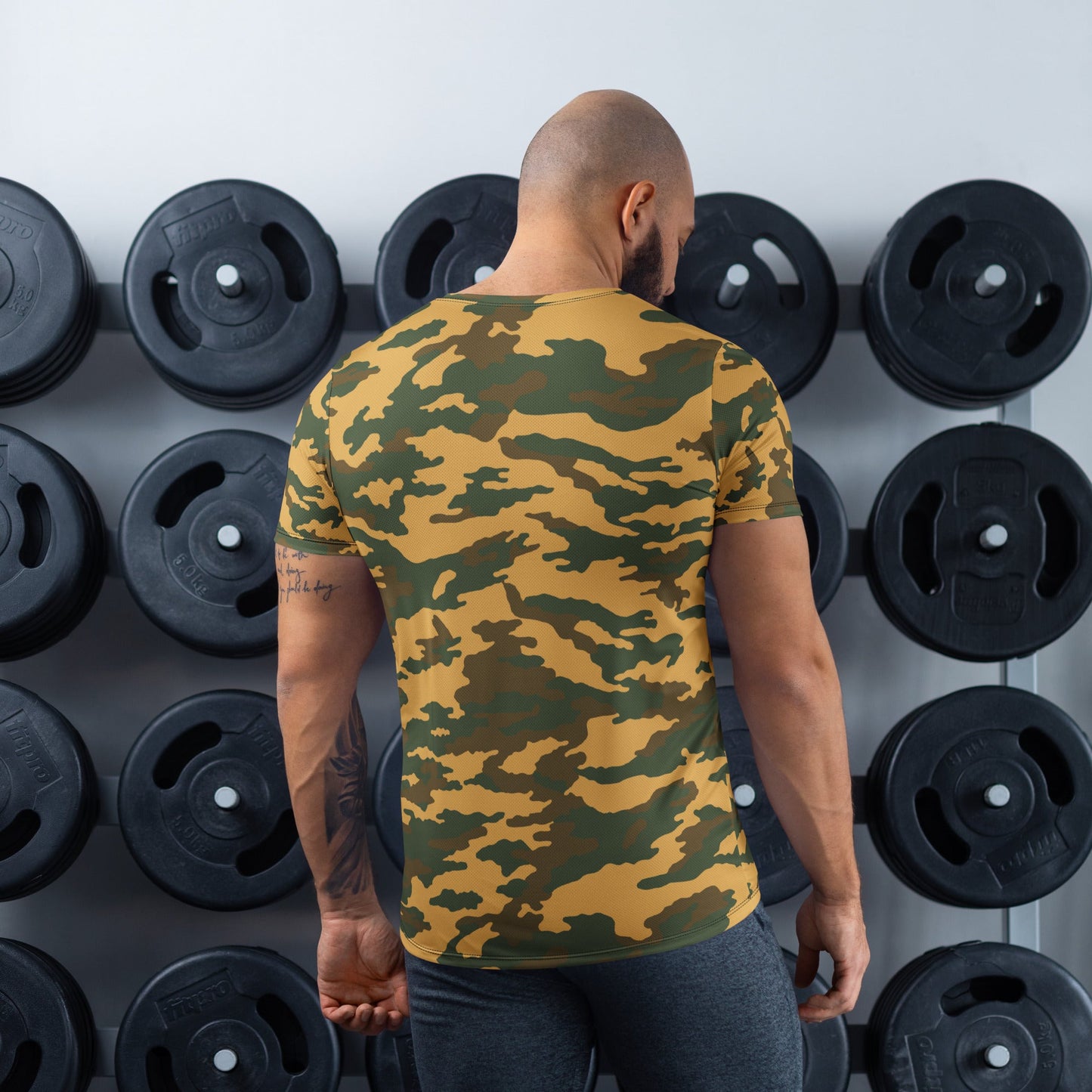 Russian Flora VSR-98 Mountain CAMO Mens Athletic T-Shirt