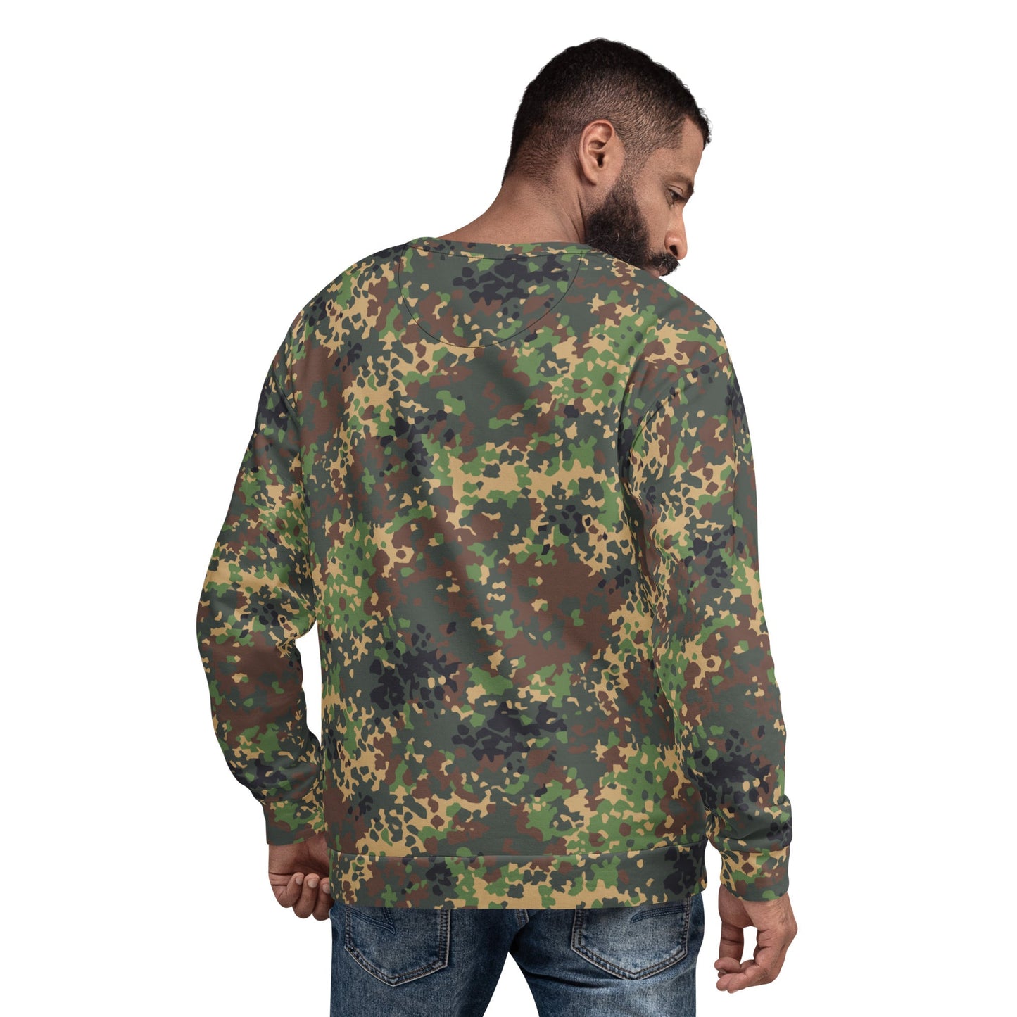 Russian IZLOM Fracture Woodland CAMO Unisex Sweatshirt - Sweatshirts