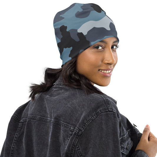 Russian KKO Urban Blue CAMO Beanie - Beanies