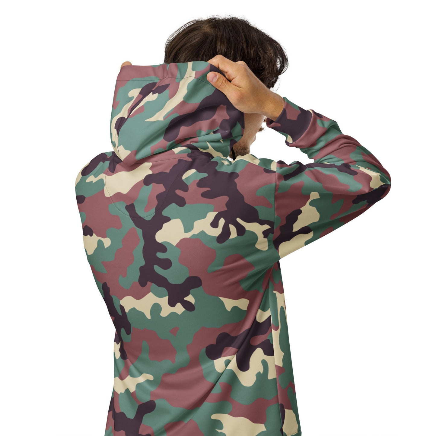 Russian KKO Woodland CAMO Unisex zip hoodie - Zip Hoodies