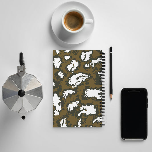 Russian KLMK Red Dawn BROWN Movie CAMO Spiral notebook - Notebooks