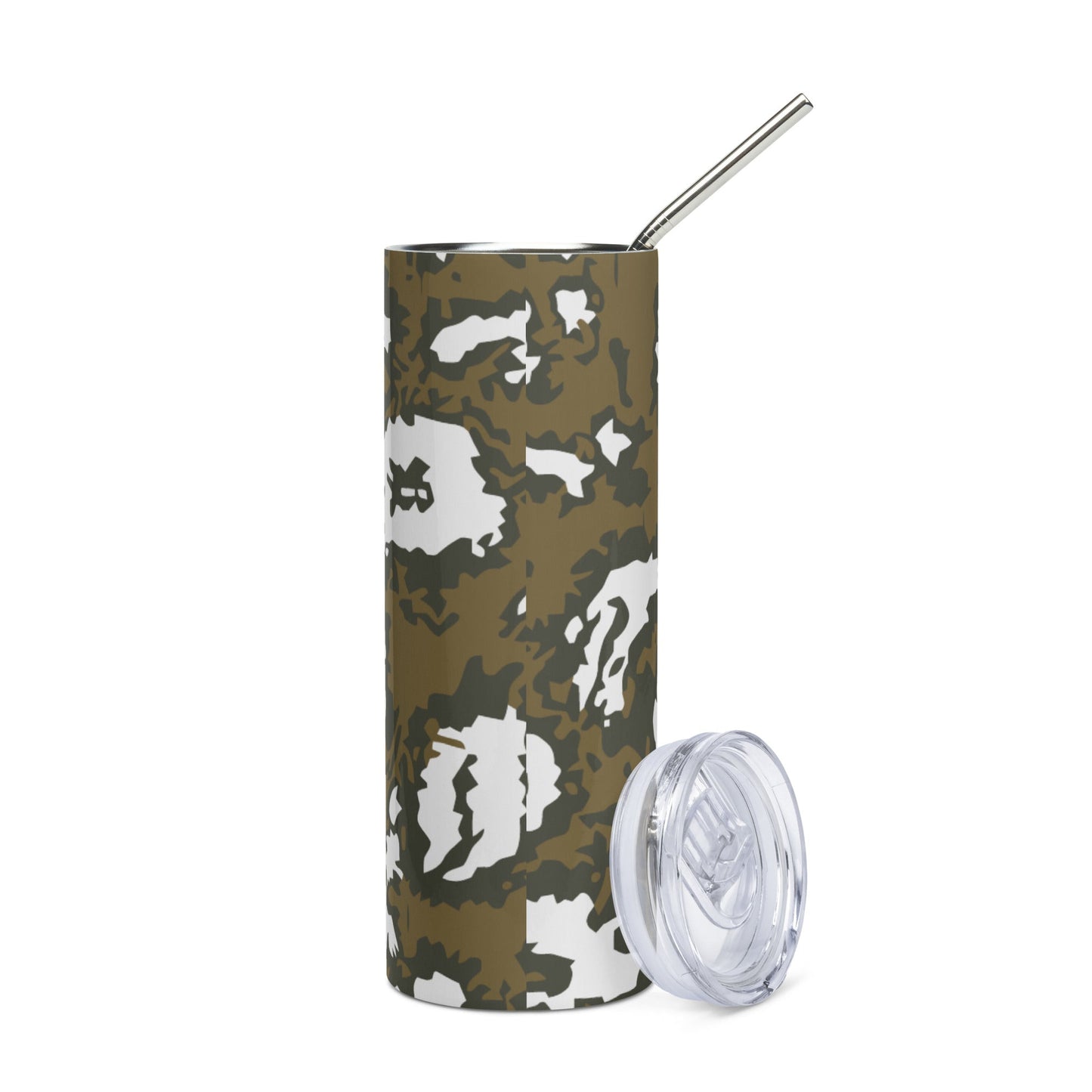 Russian KLMK Red Dawn BROWN Movie CAMO Stainless steel tumbler - Steel Tumbler