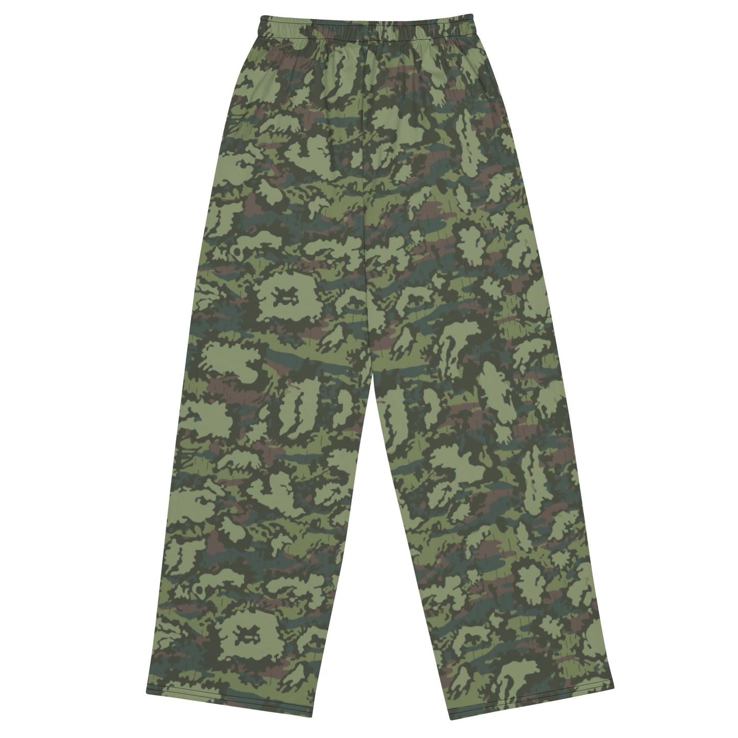 Russian KLMK Red Dawn Flora CAMO unisex wide-leg pants - Wide-leg Pants