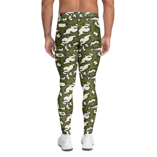 Russian KLMK Red Dawn GREEN Movie CAMO Mens Leggings