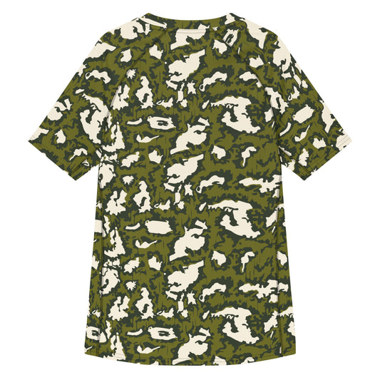 Russian KLMK Red Dawn GREEN Movie CAMO short-sleeve mens rash guard