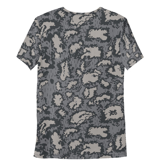 Russian KLMK Red Dawn Urban CAMO Mens athletic t-shirt - Athletic T-Shirts