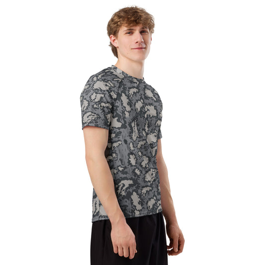Russian KLMK Red Dawn Urban CAMO Mens Short-Sleeve Rash Guard - Short-sleeve Guards