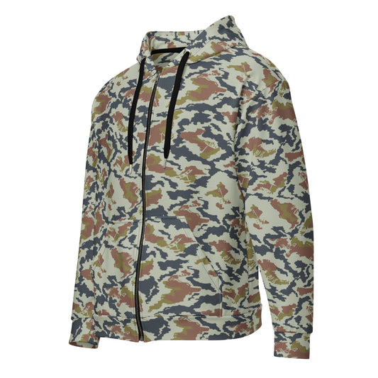 Russian KLMK Spetsnaz Tundra CAMO Unisex zip hoodie Zip Hoodies
