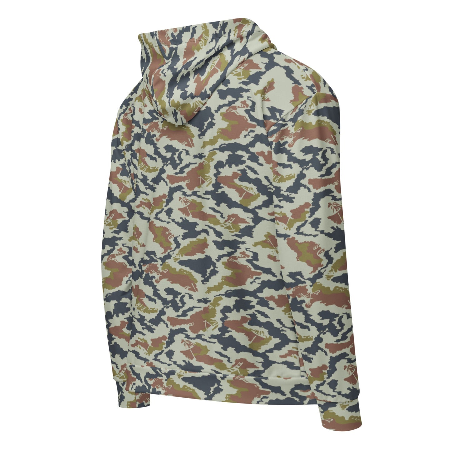 Russian KLMK Spetsnaz Tundra CAMO Unisex zip hoodie Zip Hoodies