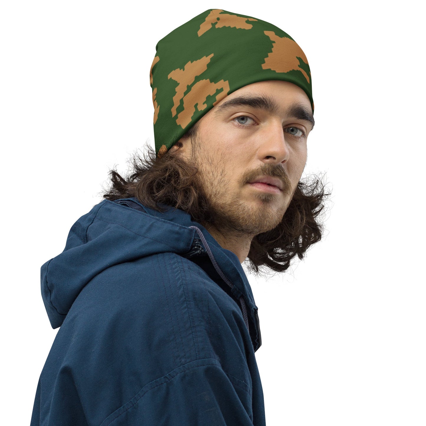 Russian KLMK Sunray Berezhka CAMO Beanie Beanies