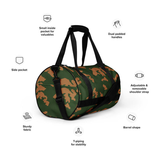 Russian KLMK Sunray Berezhka CAMO gym bag - Gym Bags