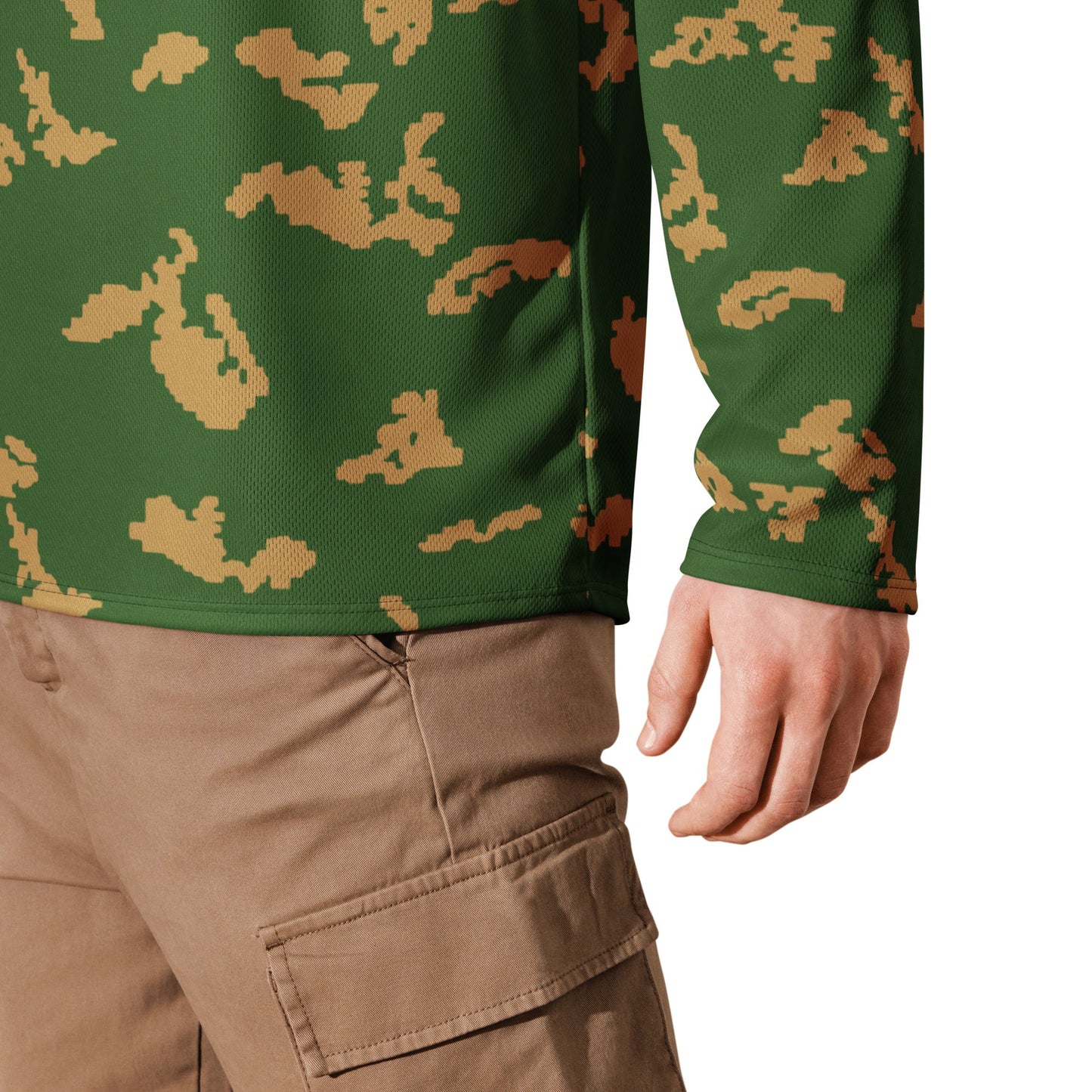 Russian KLMK Sunray Berezhka CAMO hockey fan jersey - Hockey Jerseys