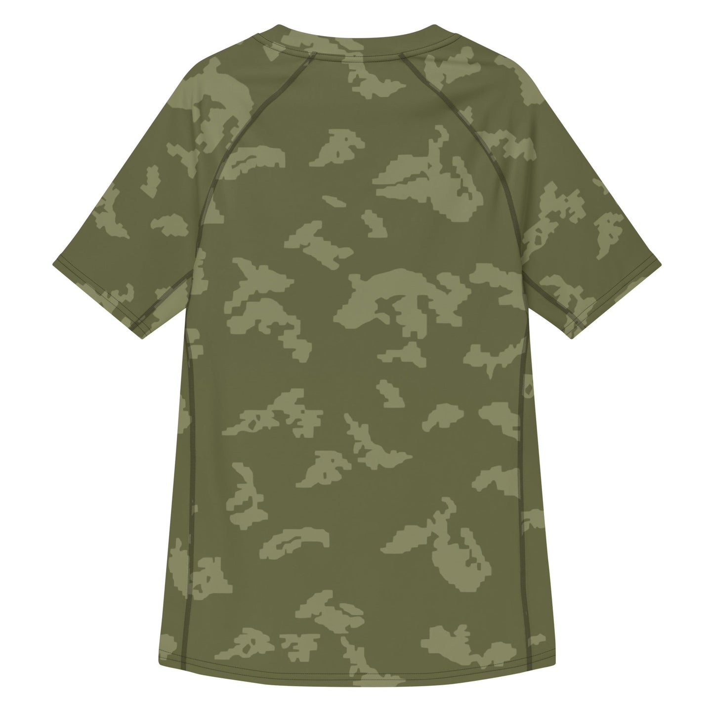 Russian KLMK Sunray Olive Drab CAMO Mens Short-Sleeve Rash Guard