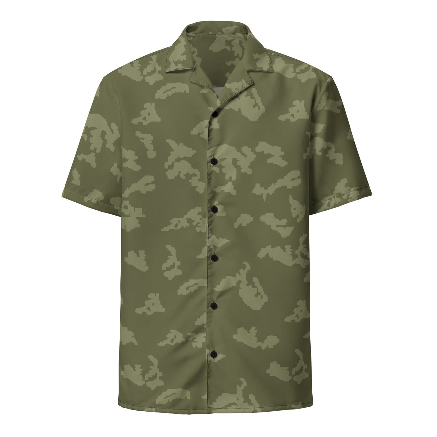 Russian KLMK Sunray Olive Drab CAMO Unisex button shirt - Button Shirts