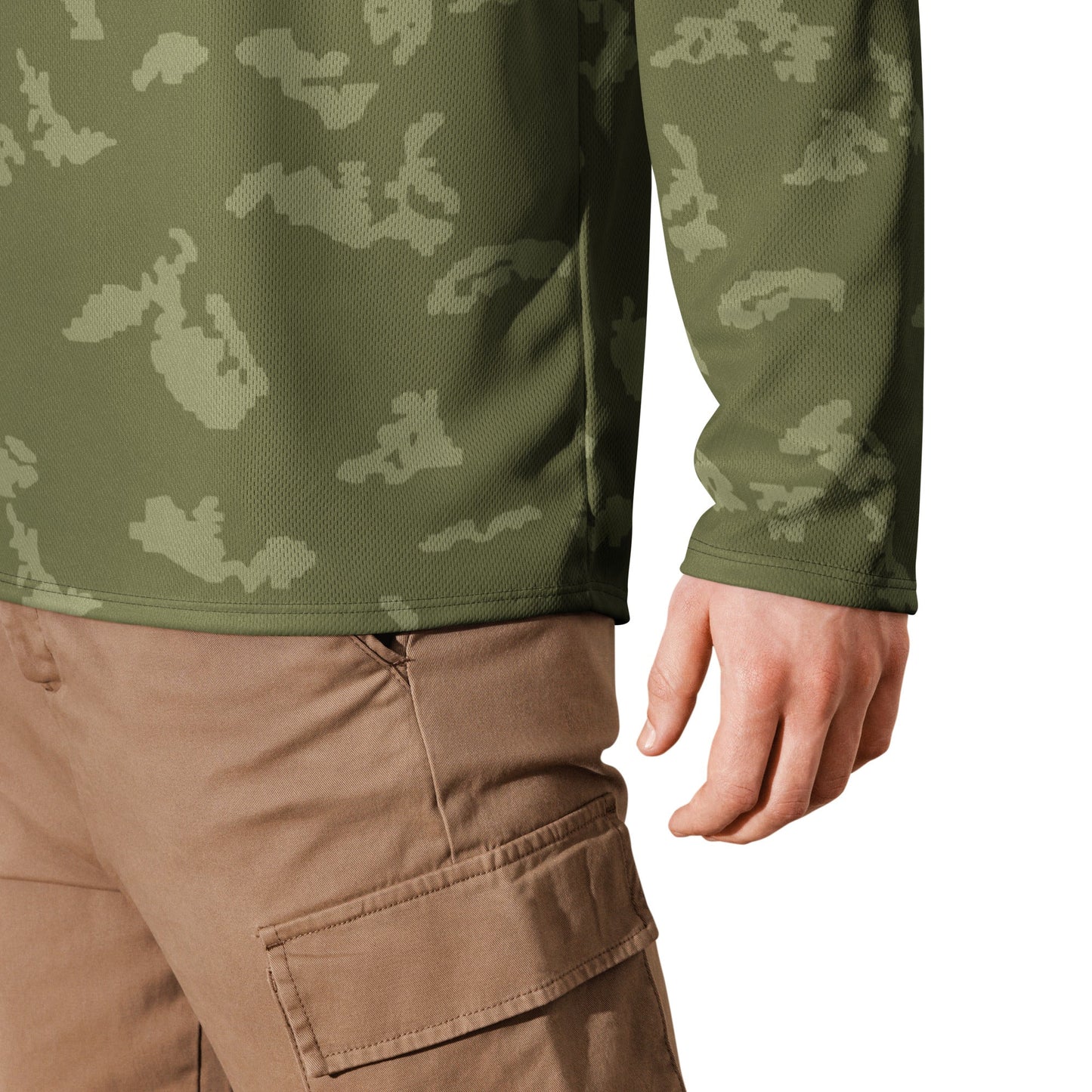 Russian KLMK Sunray Olive Drab CAMO Unisex Hockey Fan Jersey