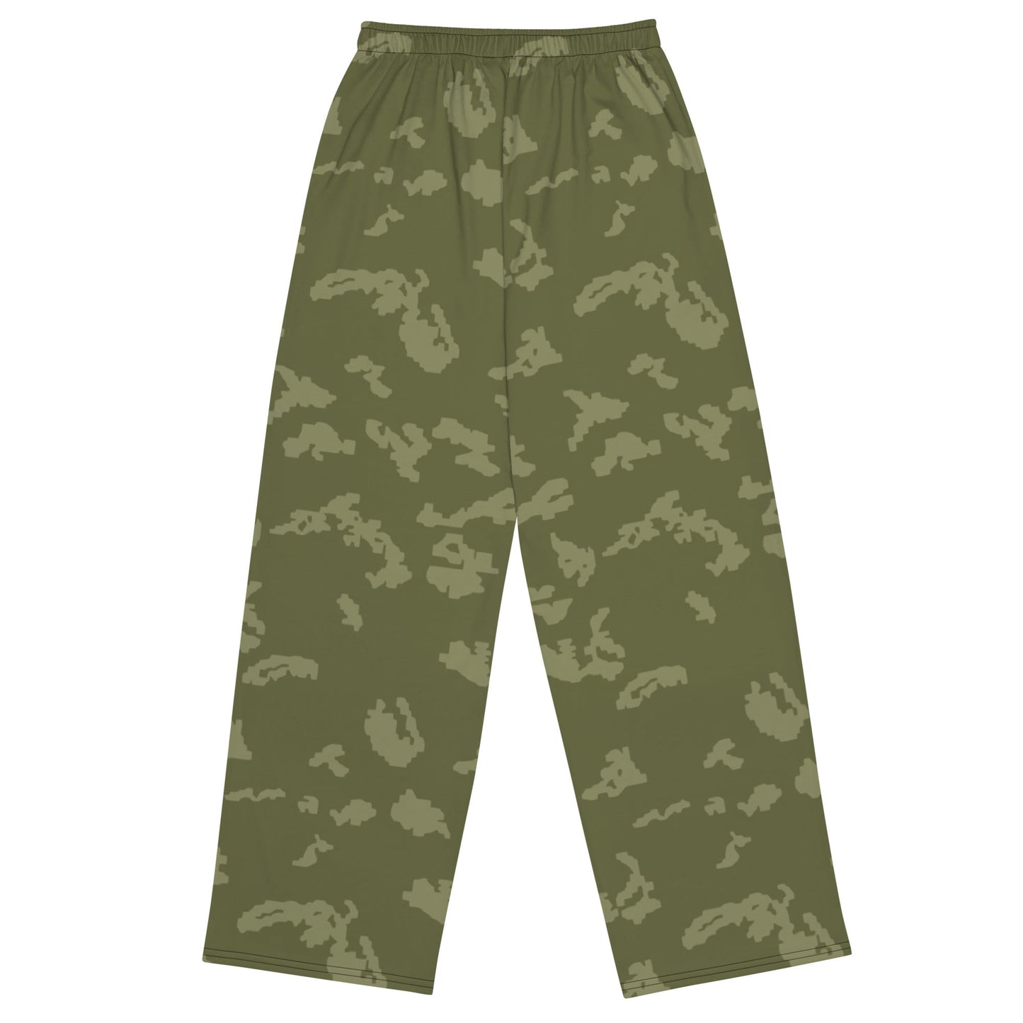 Russian KLMK Sunray Olive Drab CAMO unisex wide leg pants Wide Pants