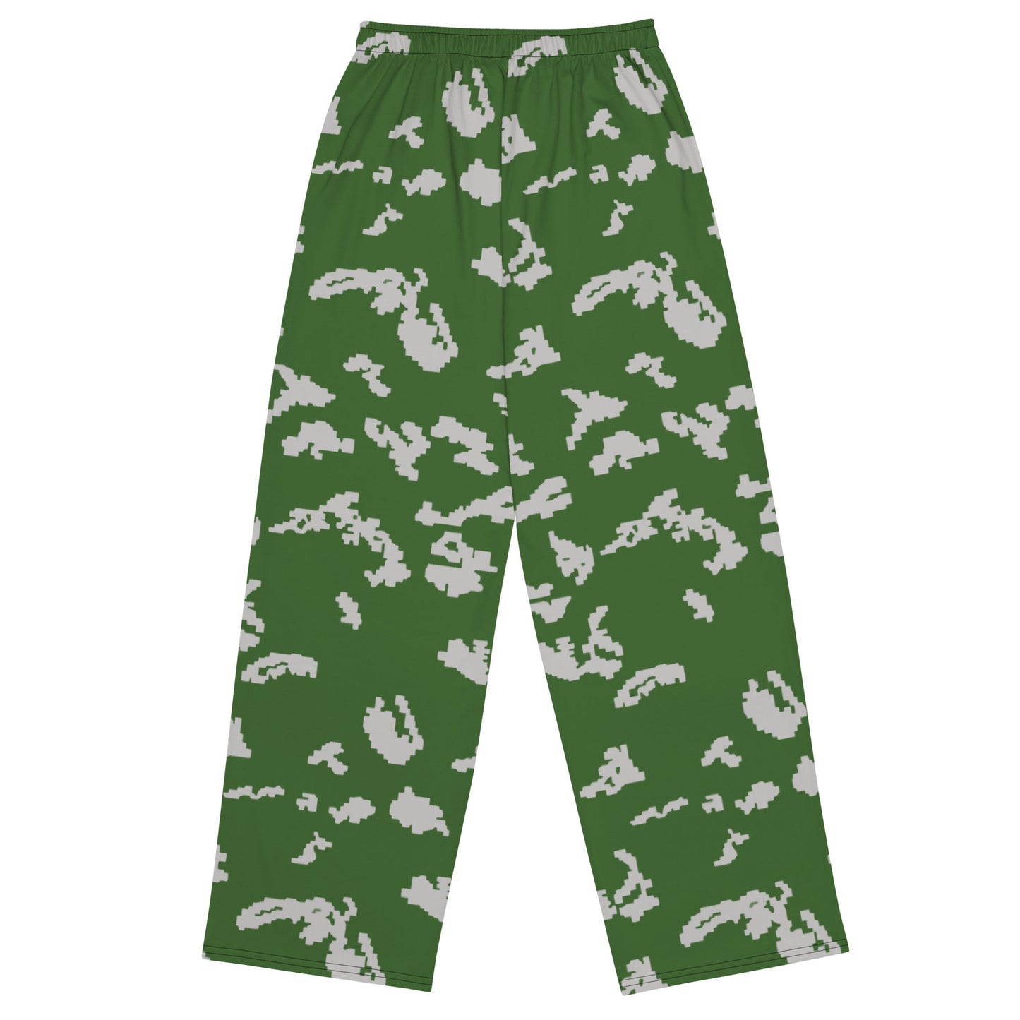Russian KLMK Sunray Serebryanyi CAMO unisex wide leg pants Wide Pants