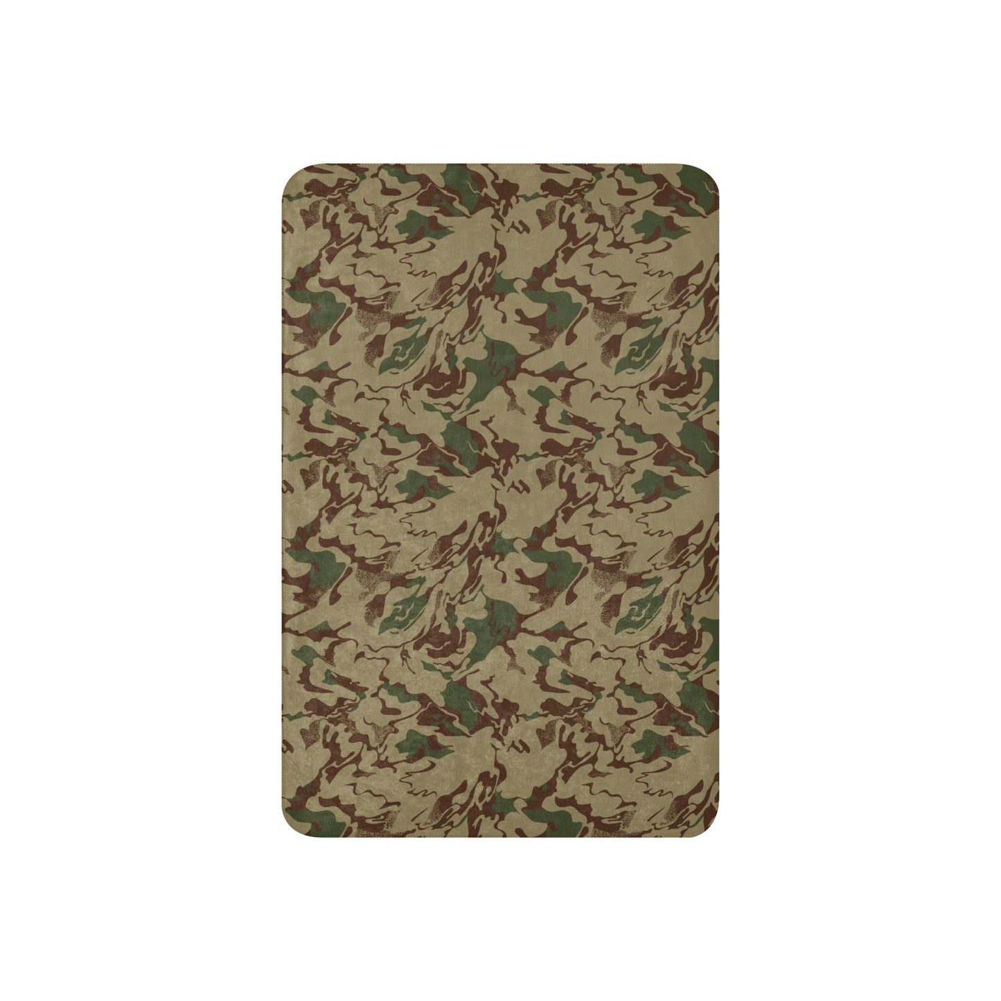 Russian Marble Mountain CAMO Sherpa blanket - Blankets