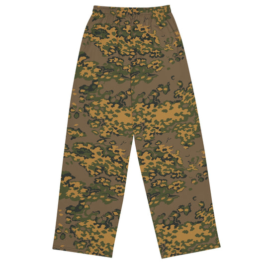 Russian Partizan Autumn CAMO unisex wide-leg pants - Wide-leg Pants
