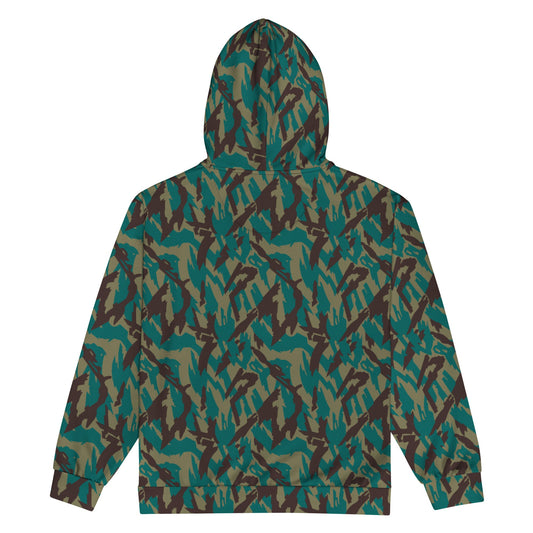 Russian Podlesok Tropical CAMO Unisex zip hoodie - Zip Hoodies
