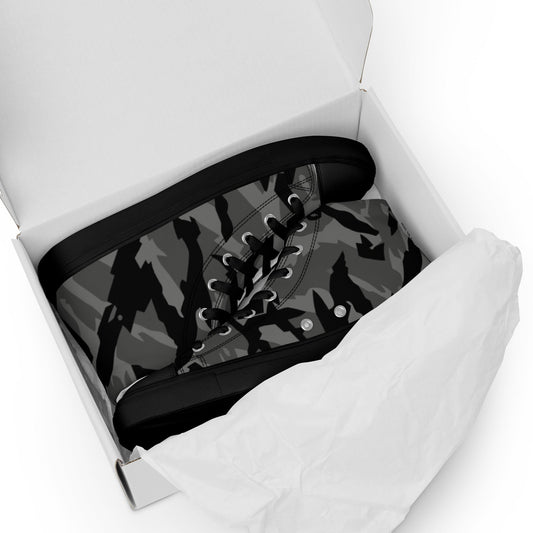 Russian Podlesok Urban CAMO Mens High-Top Canvas Shoes