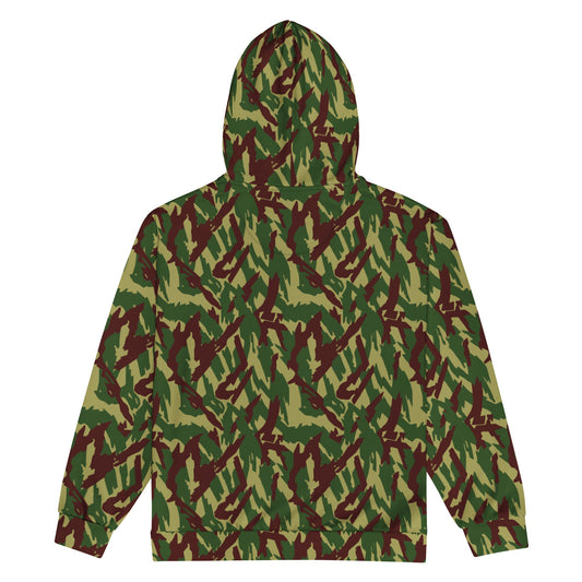 Russian Podlesok Woodland CAMO Unisex zip hoodie - Zip Hoodies