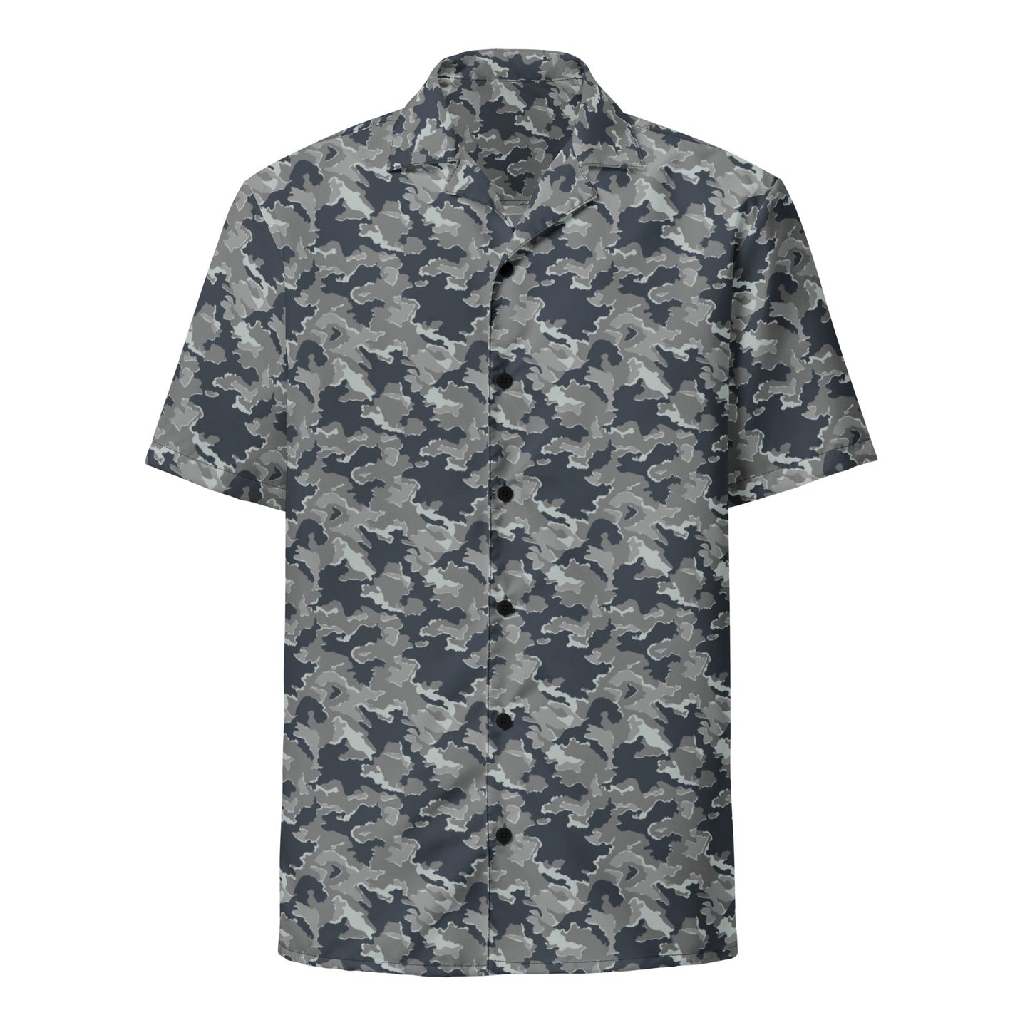 Russian SMK Melted Snow CAMO Unisex button shirt - Button Shirts