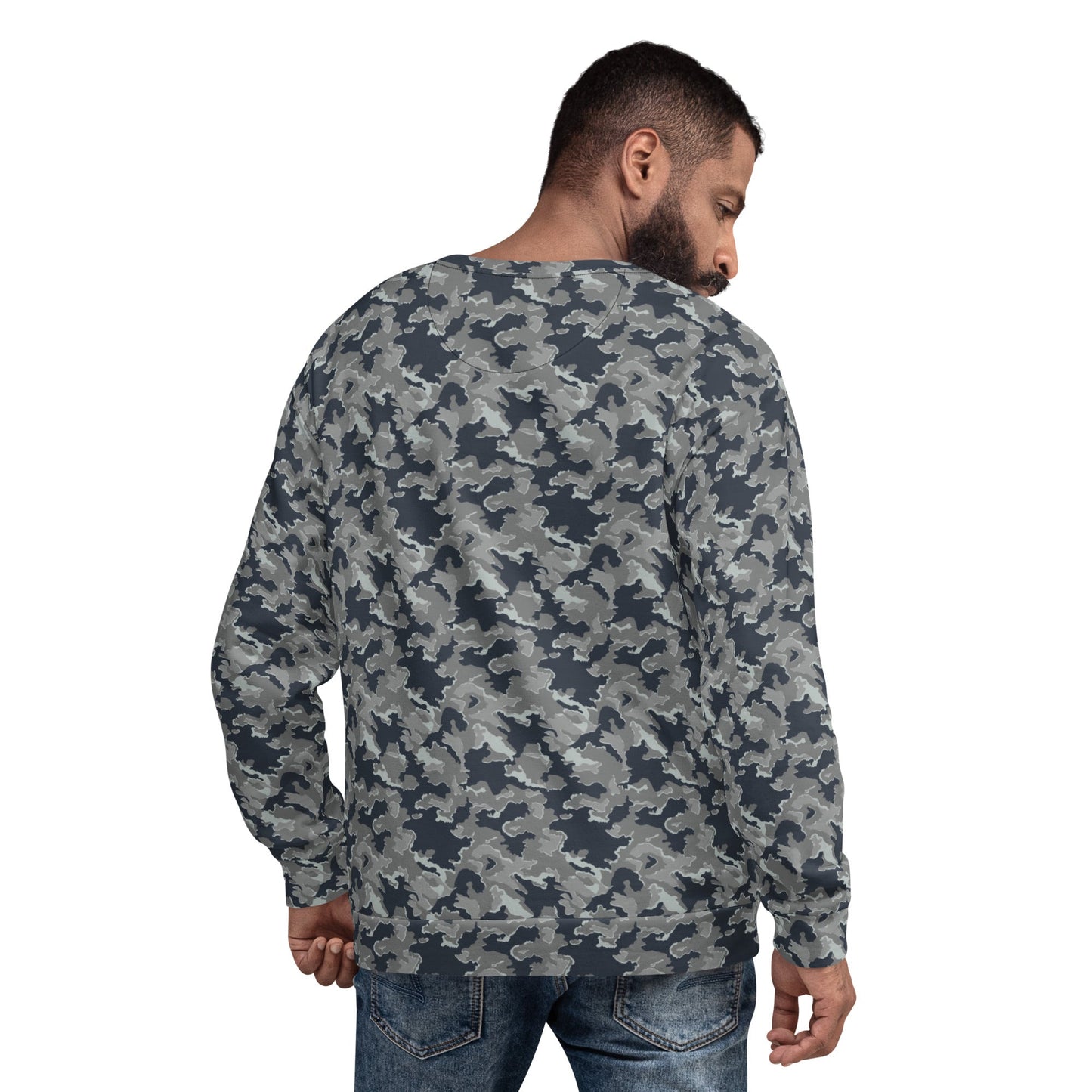 Russian SMK Melted Snow CAMO Unisex Sweatshirt - Sweatshirts
