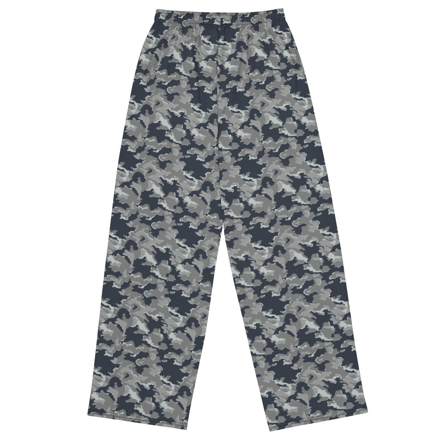 Russian SMK Melted Snow CAMO unisex wide-leg pants - Wide-leg Pants