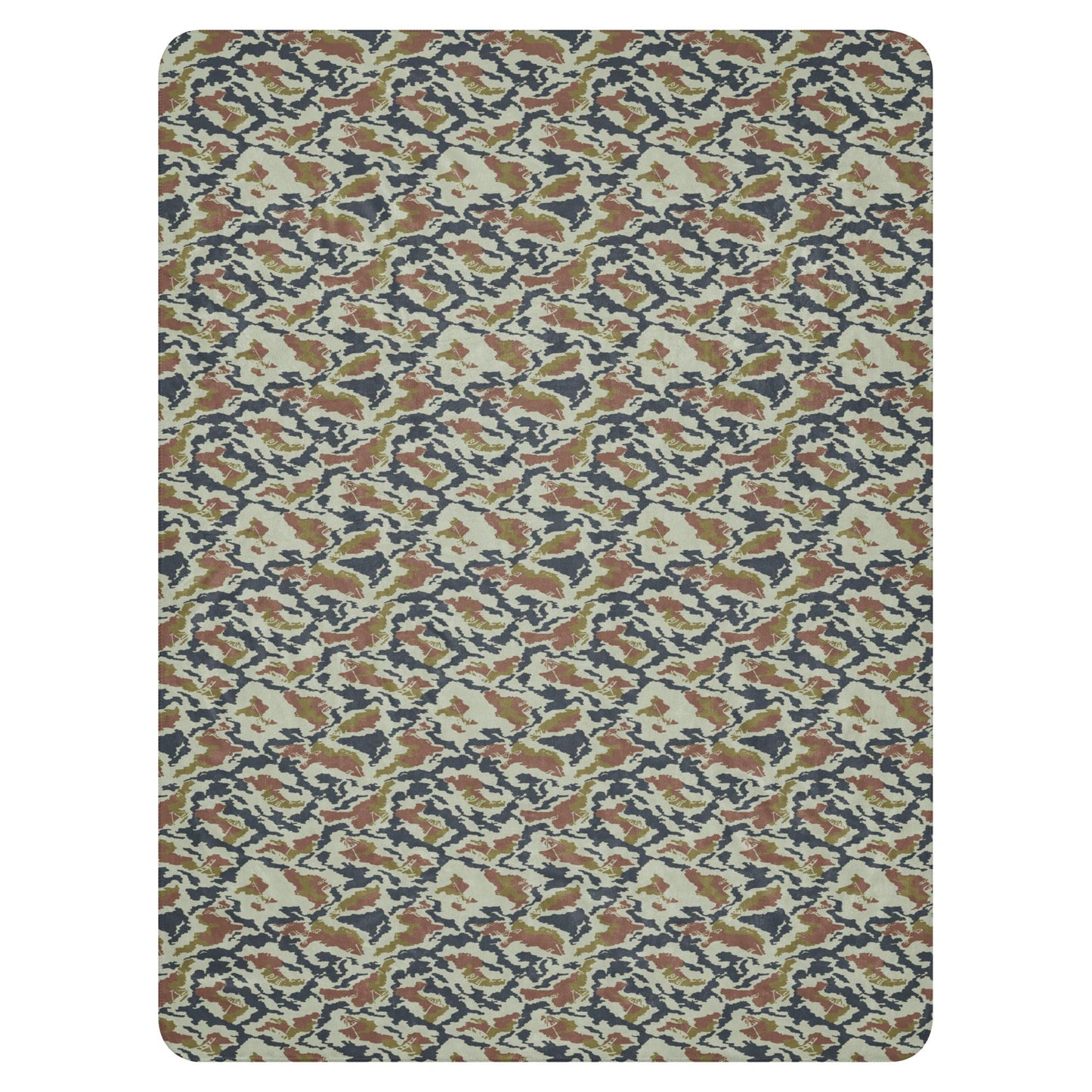 Russian KLMK Spetsnaz Tundra CAMO Sherpa blanket - Blankets