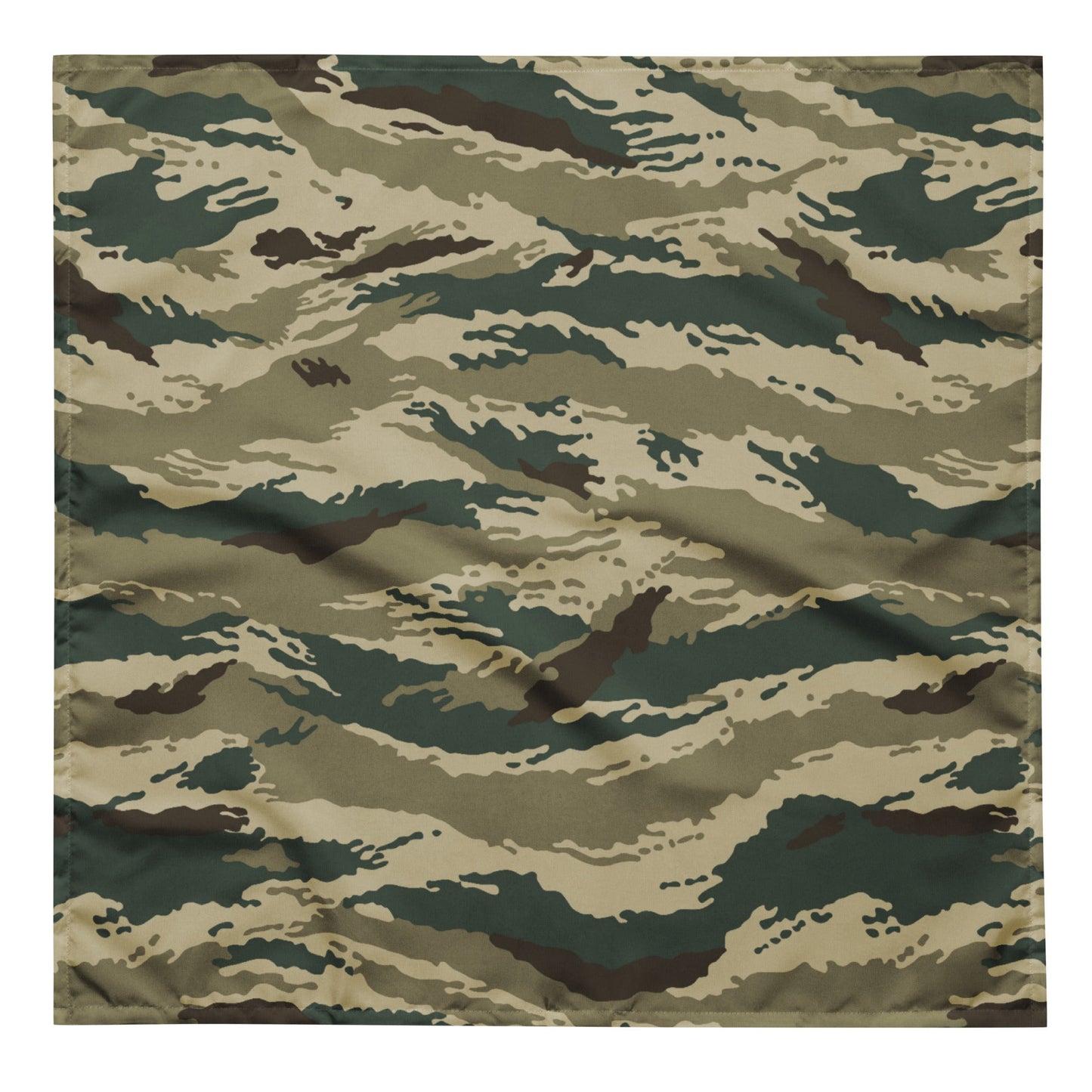 Russian Tiger Stripe Kamysh Green CAMO bandana - L - Bandanas