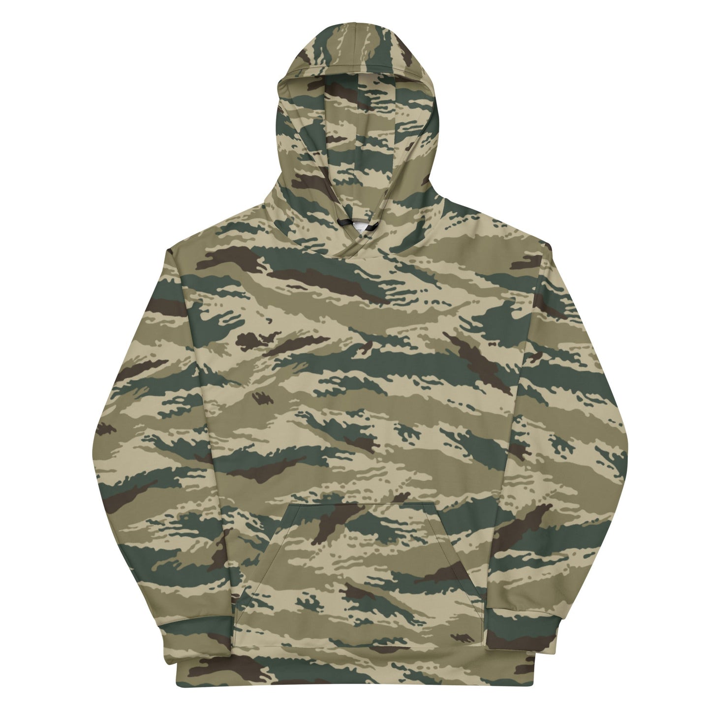 Russian Tiger Stripe Kamysh Green CAMO Unisex Hoodie - Hoodies