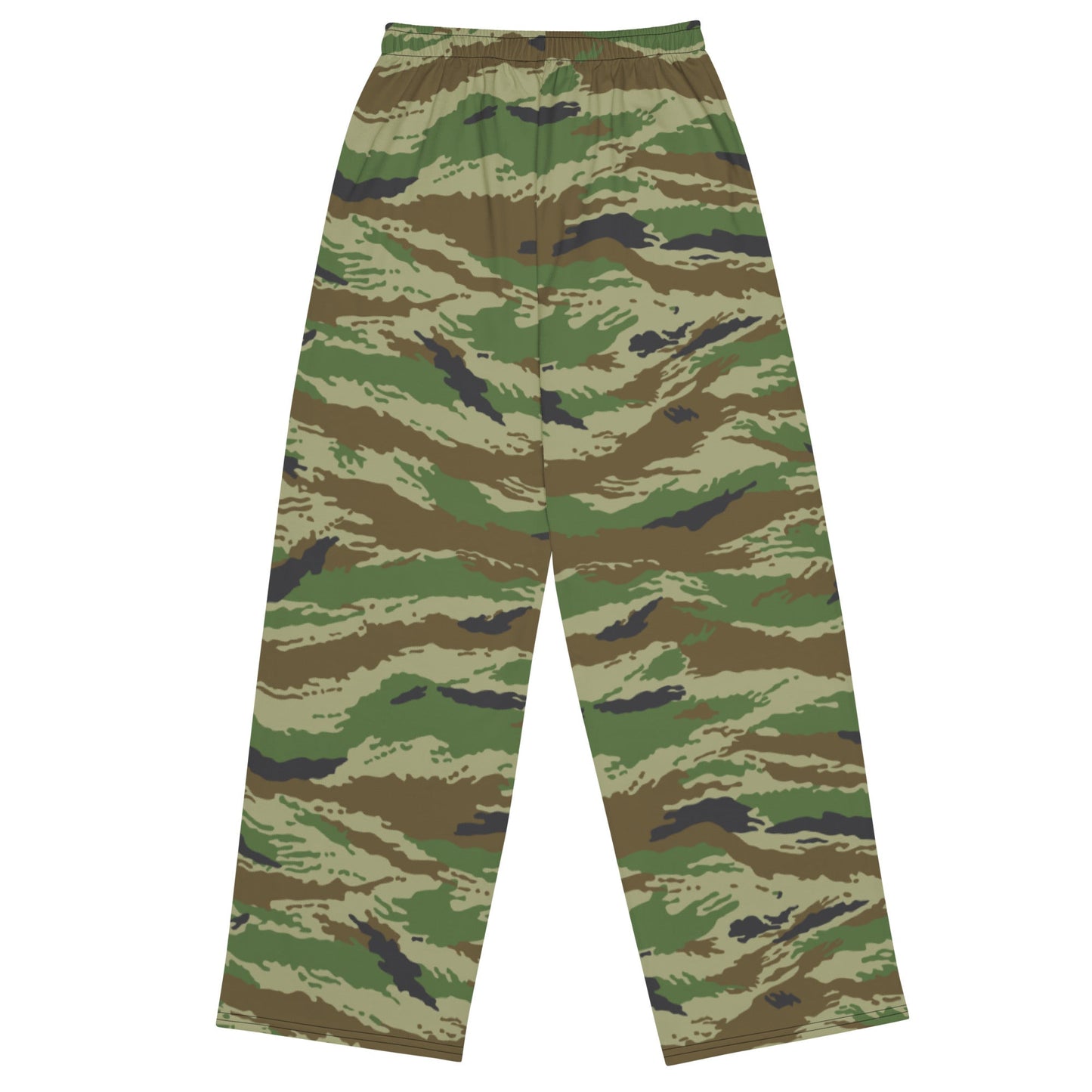 Russian Tiger Stripe Kamysh REX CAMO unisex wide-leg pants - Wide-leg Pants