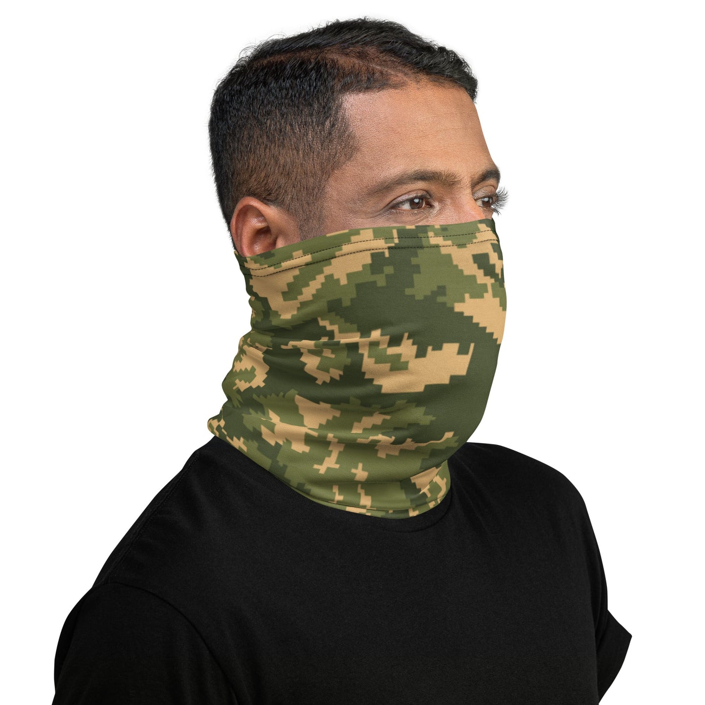 Russian TTsMKK Disruptive Tri Color CAMO Neck Gaiter Gaiters
